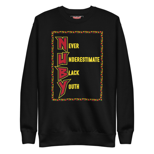 N.U.B.Y. World BHM Unisex Premium Sweatshirt