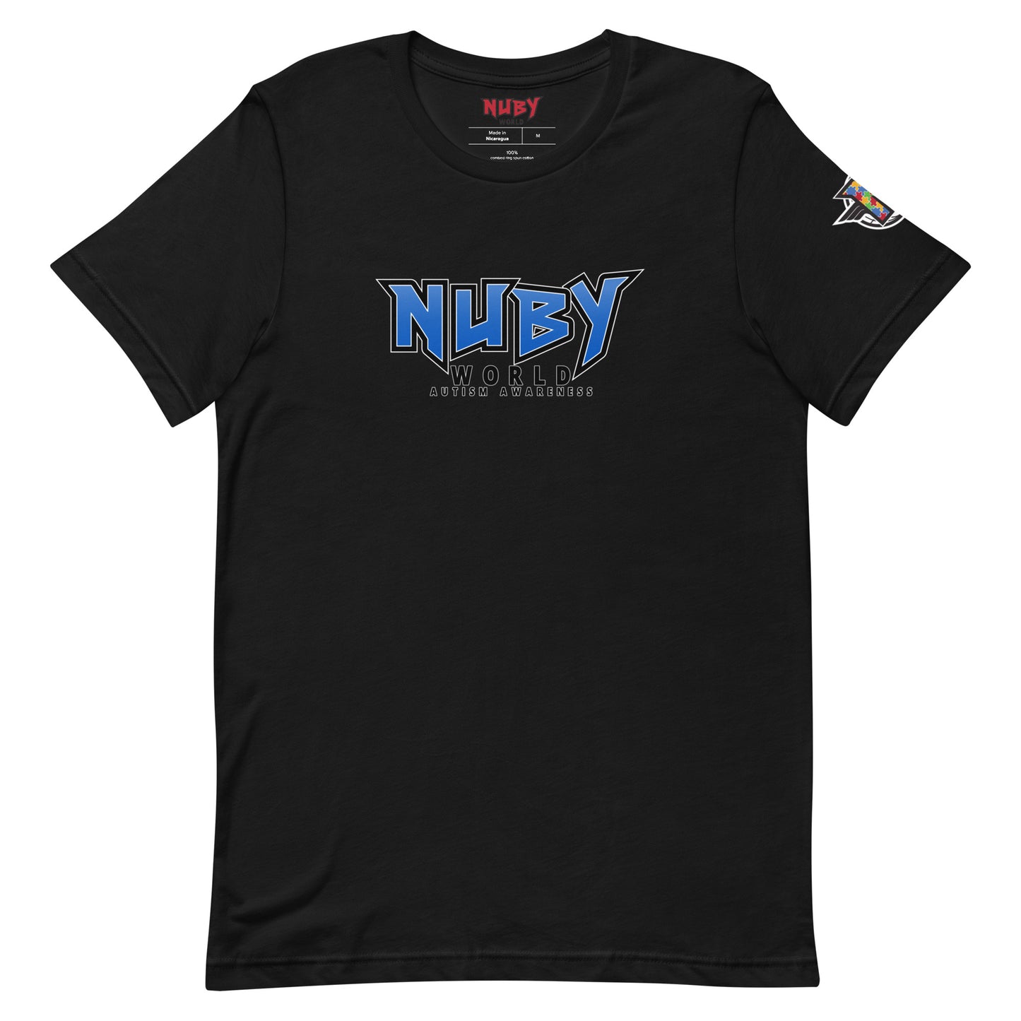 N.U.B.Y. World Autism Awareness Unisex t-shirt