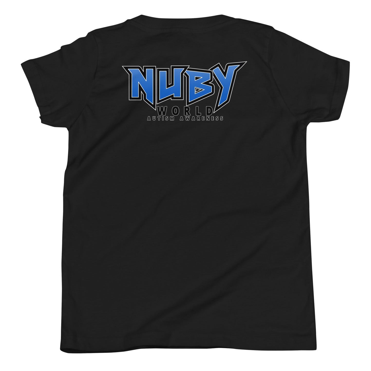 N.U.B.Y. World Autism Awareness Logo Youth Short Sleeve T-Shirt