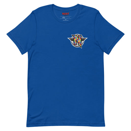 N.U.B.Y. World Autism Awareness Logo Unisex t-shirt