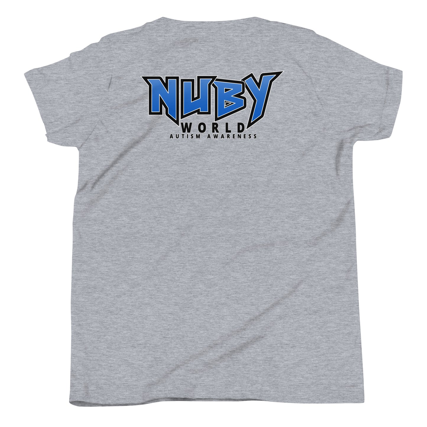 N.U.B.Y. World Autism Awareness Logo Youth Short Sleeve T-Shirt