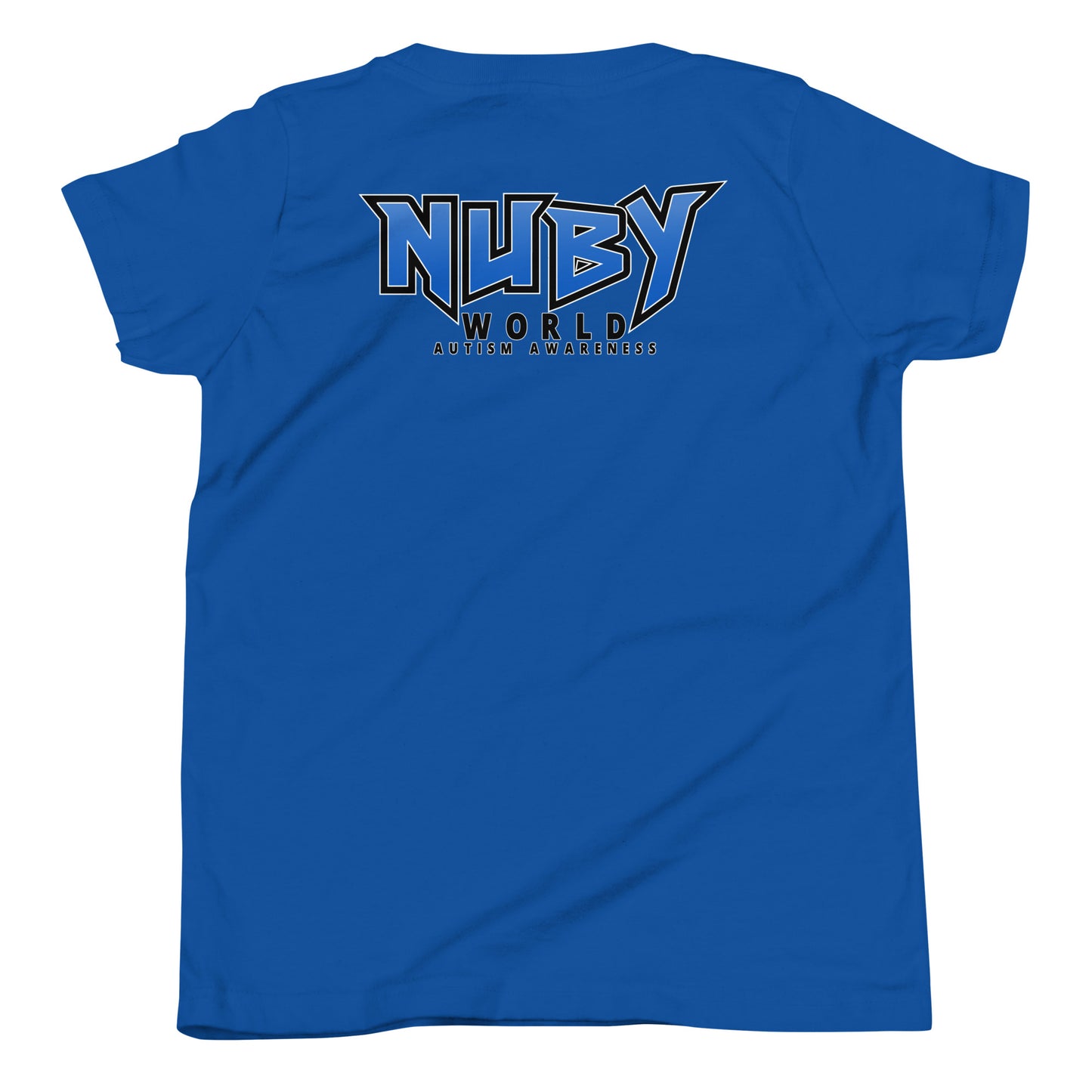 N.U.B.Y. World Autism Awareness Logo Youth Short Sleeve T-Shirt